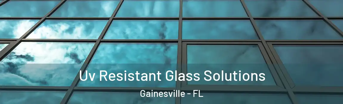  Uv Resistant Glass Solutions Gainesville - FL